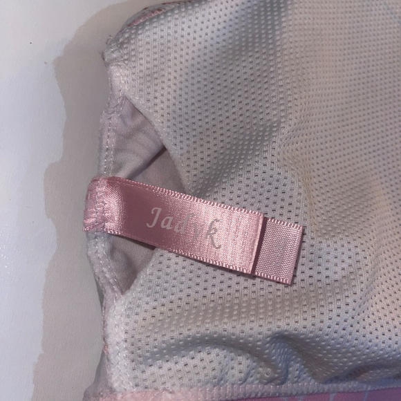 JadyK light pink Floral Sport Bra L /XL - Picture 5 of 5